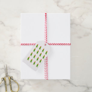 Étiquettes Cadeau de Noël Elf