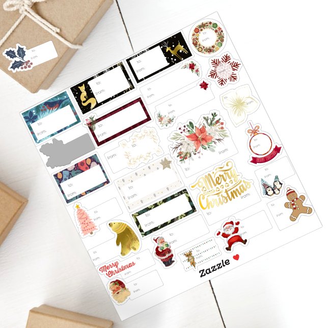 Étiquettes Cadeau de Noël ultime Pack de variétés  (Créateur téléchargé)