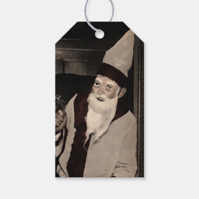 Étiquettes Cadeau de Père Noël (Devant)