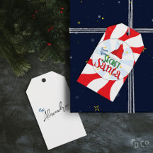 De Votre Secret Père Noël Candy Swirl Fun Retro