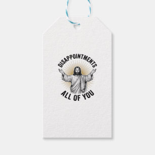 Étiquettes-cadeau Déceptions Vous Tous Chemise Religieuse Vintage