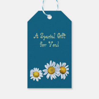 Étiquettes-cadeau Delightful Daisies Gift Decor