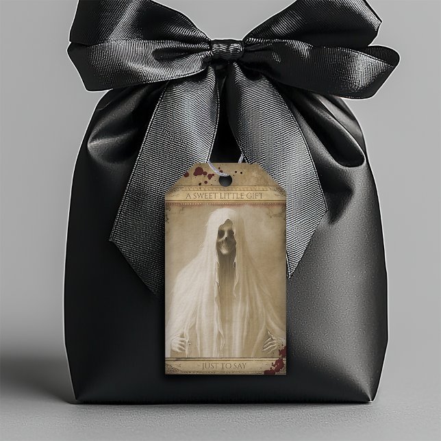Étiquettes-cadeau Déplaisant Ghost Haunween faveur (Créateur téléchargé)