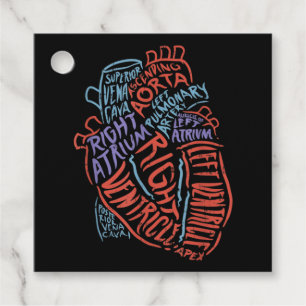 Étiquettes Cadeau Docteur en anatomie cardiologue Biologie Médicale