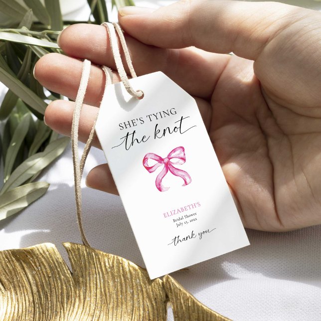 Étiquettes-cadeau Douceur de Mariée Personnalisé (Créateur téléchargé)