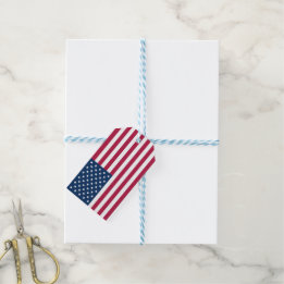 Étiquettes-cadeau Drapeau américain