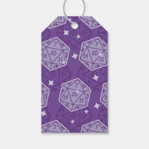 Dungeons & Dragons DnD D20 Dice Motif