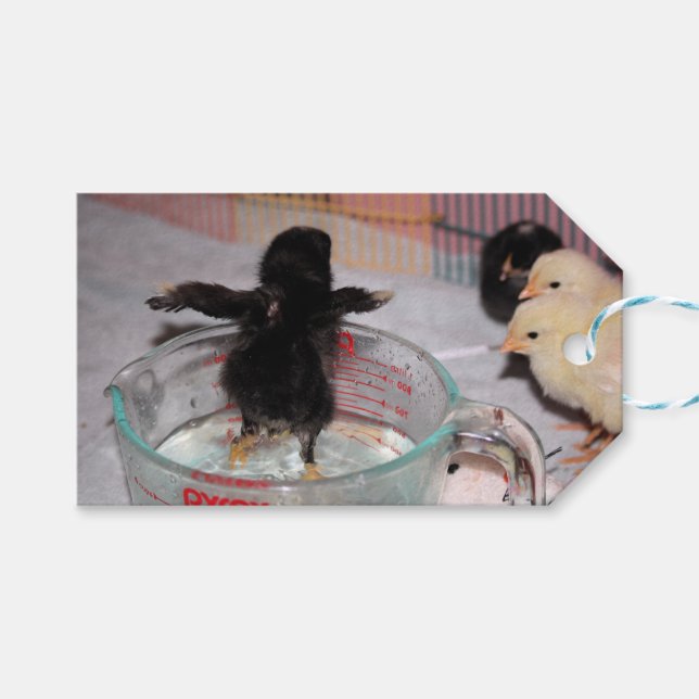 Étiquettes-cadeau Durée du bain (Devant (Horizontal))