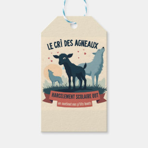 Étiquettes-cadeau Écho Contre l’Oppression - Insigne #BalanceTonTyra