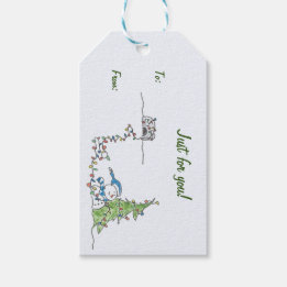 Étiquettes-cadeau Éclairage