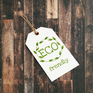 Étiquettes-cadeau Eco Frendly Vegan Packaging Hang Tags