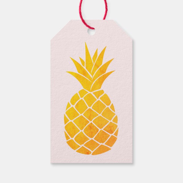 Étiquettes-cadeau Éditable Aloha Baby Shower de mariage (Dos)