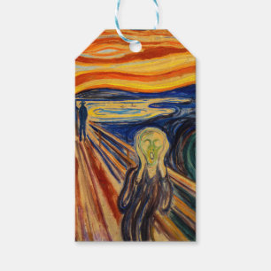 Étiquettes-cadeau Edvard Munch - Le cri 1910