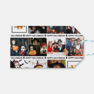 Étiquettes-cadeau Effrayant Ajouter Votre Propre Monogramme Photo Ha