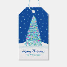 Élégant Bleu Décoré Noël Arbre de Noël