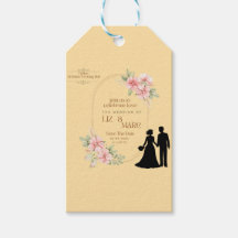 Élégant Faire-part de mariage Floral