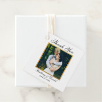 Elégant mariage Merci photo Gold Frame