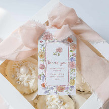 Élégant Merci de Fête des mariées de jardin