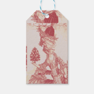 Étiquettes-cadeau Elégante Marie Antoinette Joyeux Noel