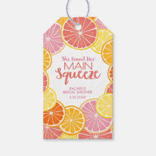 Étiquettes-cadeau Elle A Trouvé Sa Fête des mariées De Squeeze