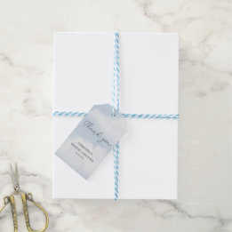 Étiquettes-cadeau Elle est sur Cloud 9 Watercolor Bridal Shower