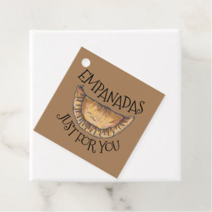 Étiquettes Cadeau Empanadas Juste pour vous Pâtisserie Empanada mais