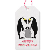 Empereur Penguin et poussin