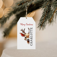 Enfants Noël Reindeer Personnalisé