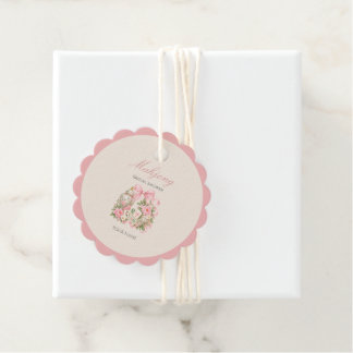 Étiquettes Cadeau enterrement de vie de jeune fille Mahjong