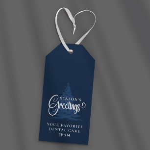 Étiquettes-cadeau Entreprise customisée Professionnel Noël d'affaire