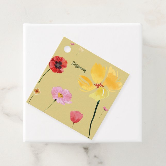 Étiquettes Cadeau Épanouissement (En situation)