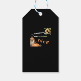 Étiquettes-cadeau Épice citrouille & Tout Nice Halloween Viral De