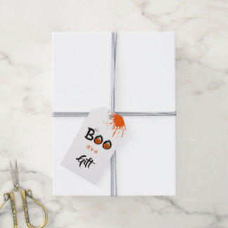 Étiquettes-cadeau Équipe Boo drôle Halloween
