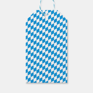 Étiquettes-cadeau Etat Allemand De Bavière - Motif Des Couleurs Drap