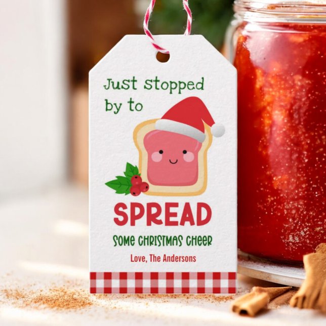 Étiquettes-cadeau Étendre Quelques Joyeux Jam Noël (Créateur téléchargé)