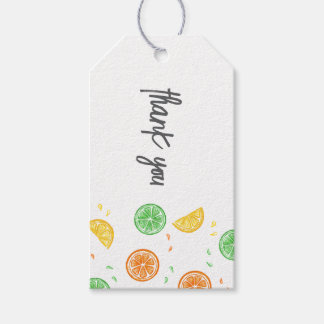 Étiquettes-cadeau Etiqueta para regalo cítricos