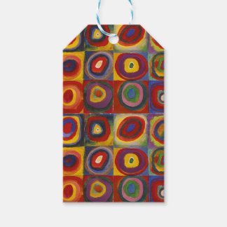 Étiquettes-cadeau Étude de couleur - Wassily Kandinsky