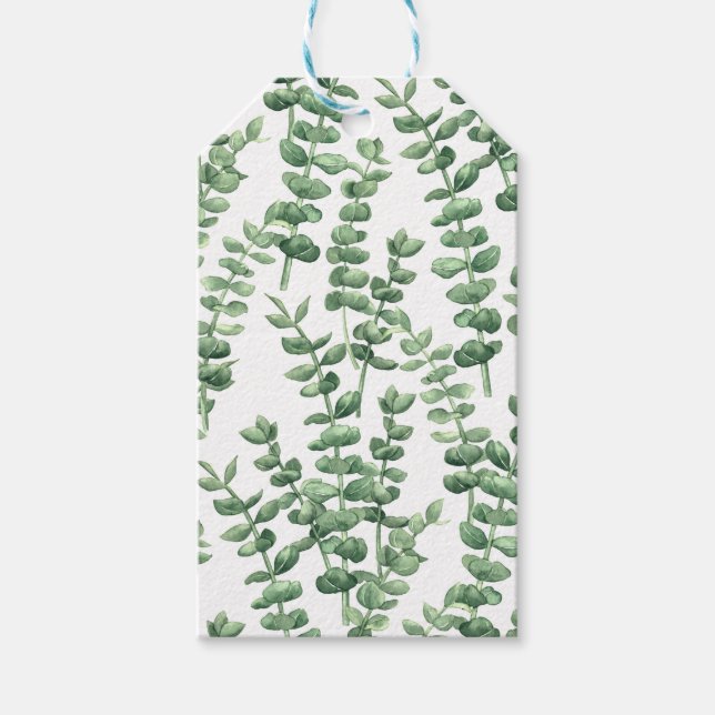 Étiquettes-cadeau Eucalyptus 1 (Devant)