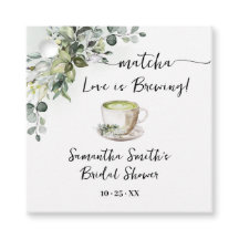 Eucalyptus Matcha Love is Brewing Tea Shower