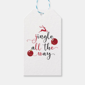 Étiquettes-cadeau faire du jingle
