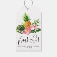 Faire-part de Mariage Aquarelle Ananas Mahalo