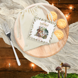 Étiquettes Cadeau Fairy First Woodland Animaux Champignons 1er anniv