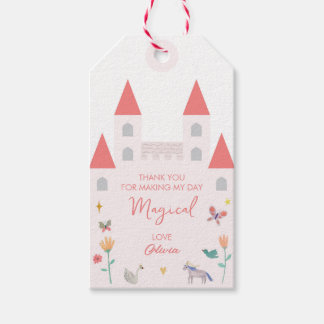 Étiquettes-cadeau Fairytale Castle Favor Tags