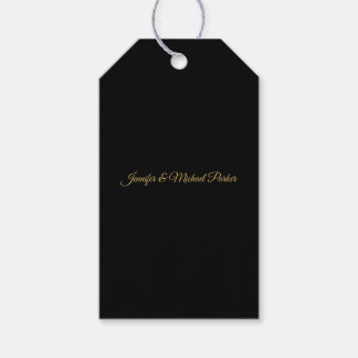 Étiquettes-cadeau Famille de caractères Modern Creative Script coule