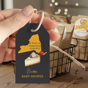 Étiquettes-cadeau Faveur de Baby Shower Gâteau au Fromage Cultivé Lo