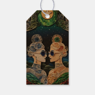 Étiquettes-cadeau Faveur de mariage lesbienne