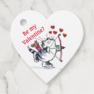 Étiquettes Cadeau Favor Tag - Be my Valentine?
