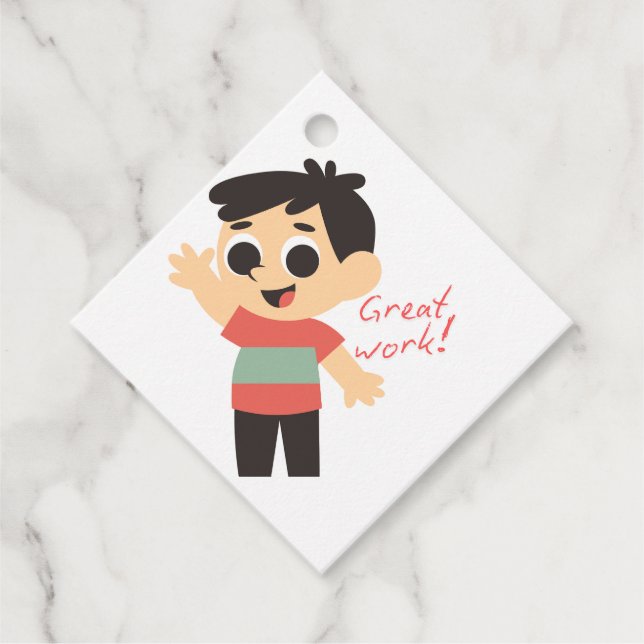 Étiquettes Cadeau Favoriser les balises (Devant)