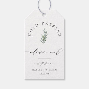 Étiquettes-cadeau Favoriser l'huile d'olive d'Ellesmere