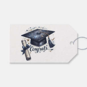 Étiquettes-cadeau Félicitations Diplômé, Diplôme et Diplôme